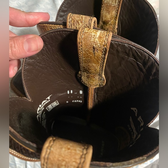 Ariat Relentless Caiman Belly boots (video included) - Picture 4 of 6